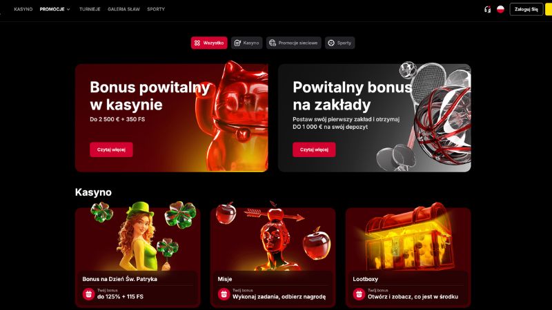 VulkanSpiele Casino screenshot platformy